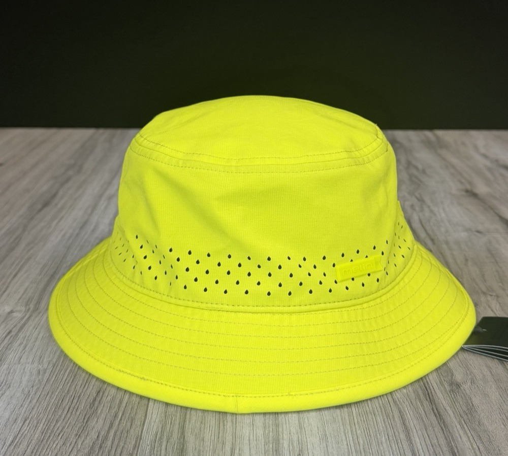 Melin Caddy HYDRO Links Collection Neon Yellow Bucket Golf Hat Classic NEW